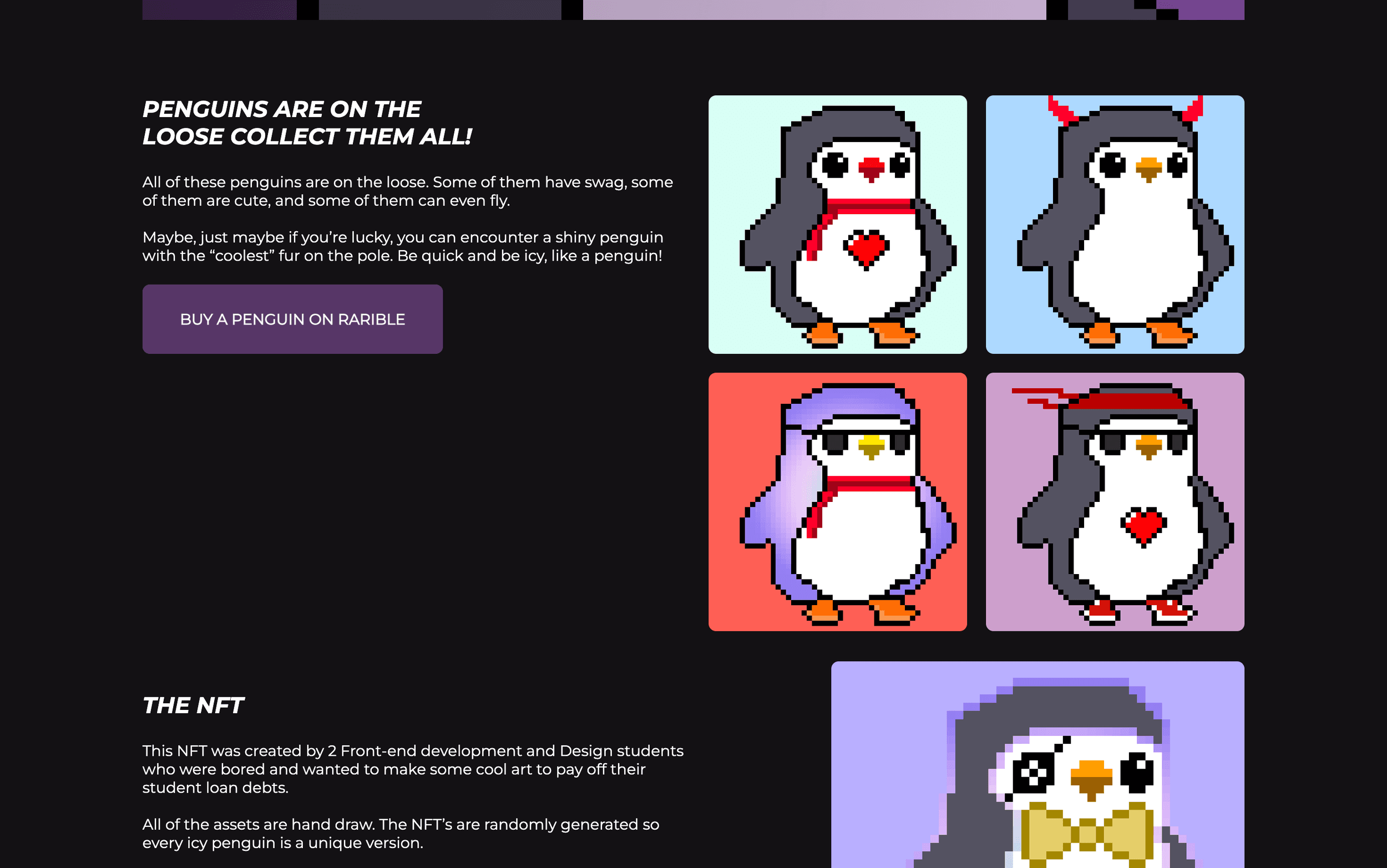 Icy Penguins - About